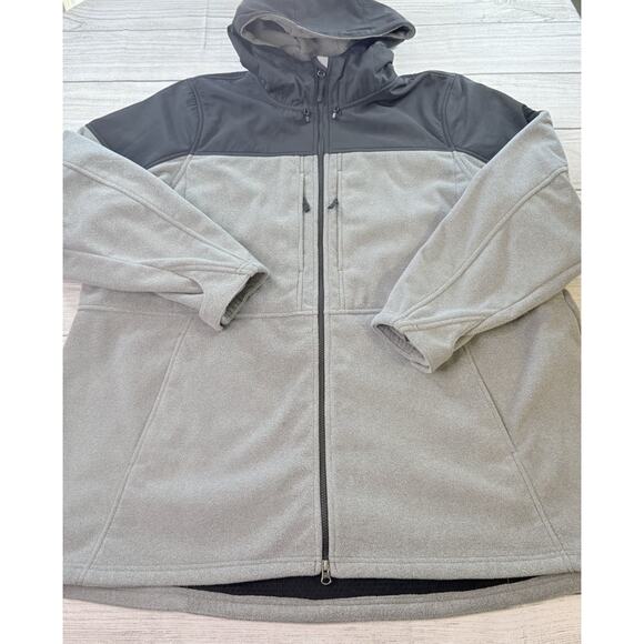 Duluth Trading Co Jackets & Blazers - Duluth Trading Women’s Shoreline 2.0 Fleece Jacket Windproof Gray Blk Size 3X